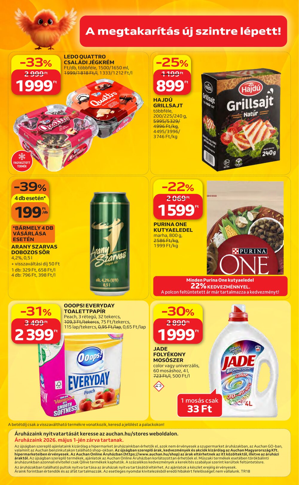 Auchan akciós újság 2026.04.30-tól - 60. oldal.