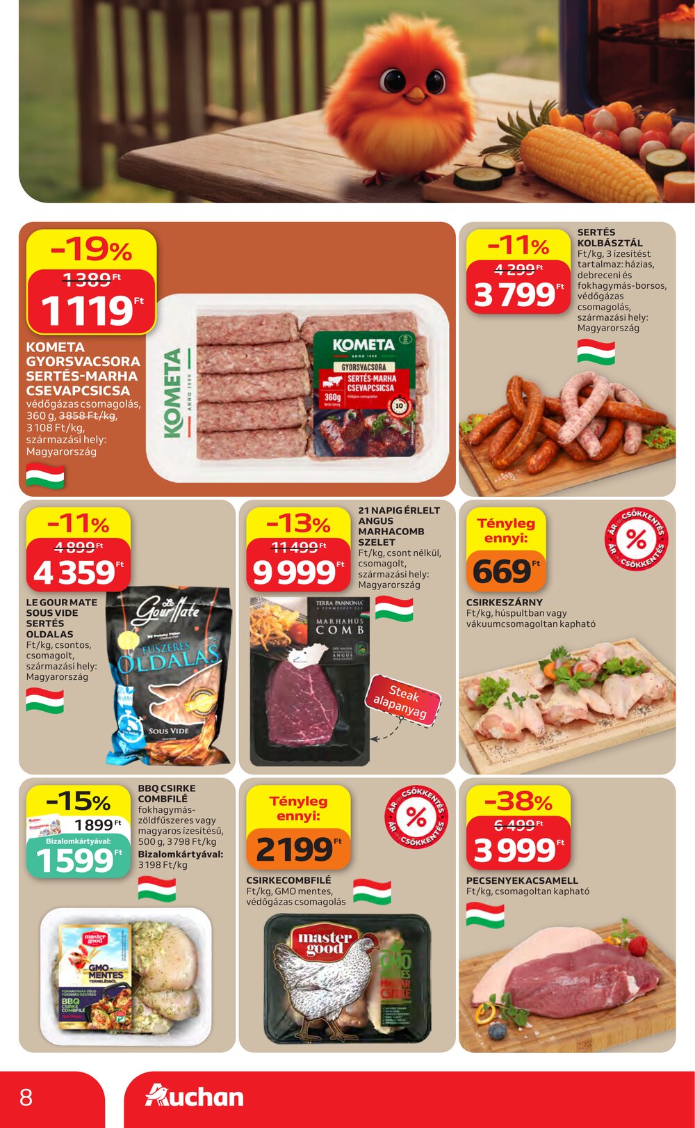 Auchan akciós újság 2026.04.30-tól - 8. oldal.