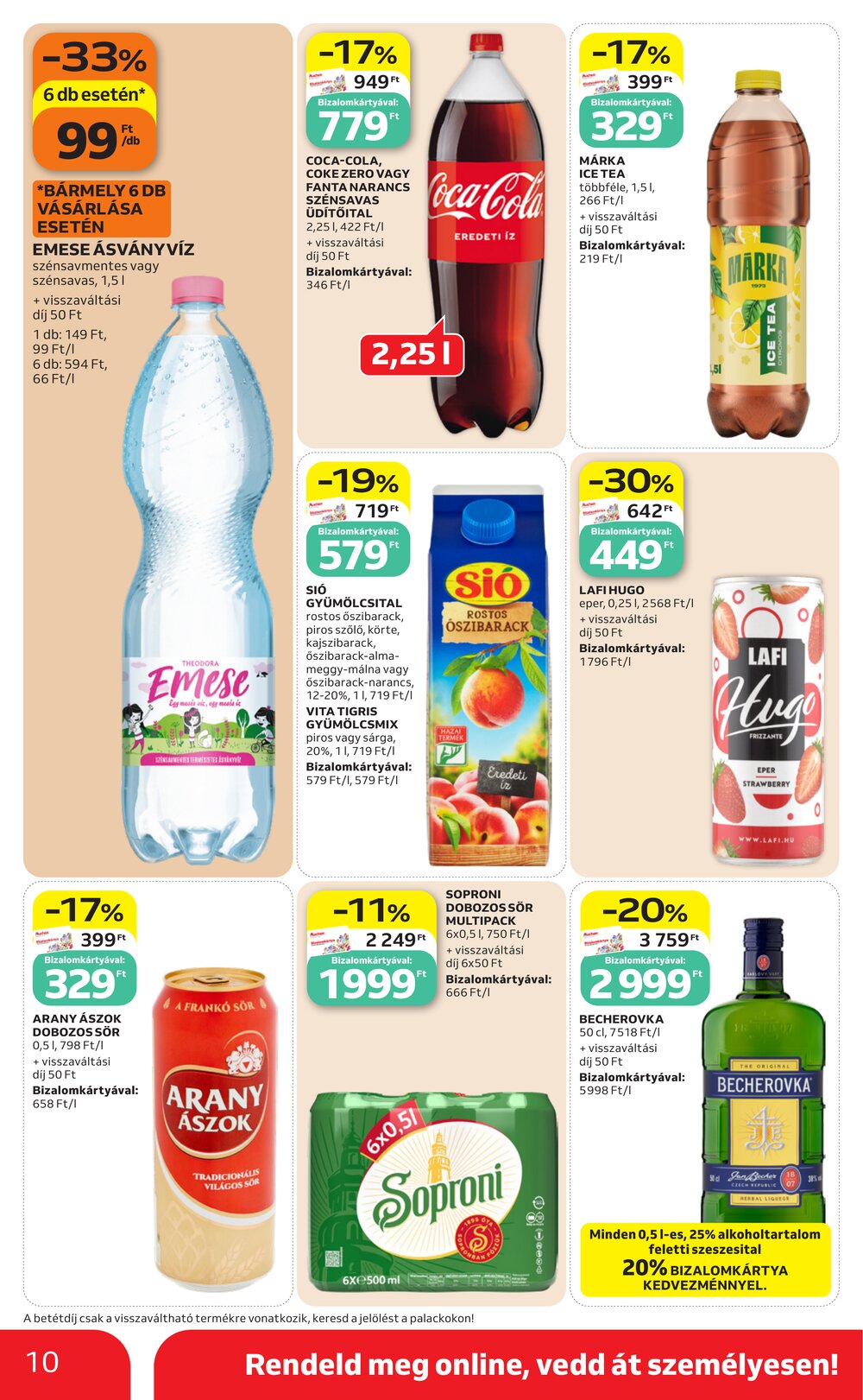 Auchan akciós újság 2026.04.30-tól - 10. oldal.