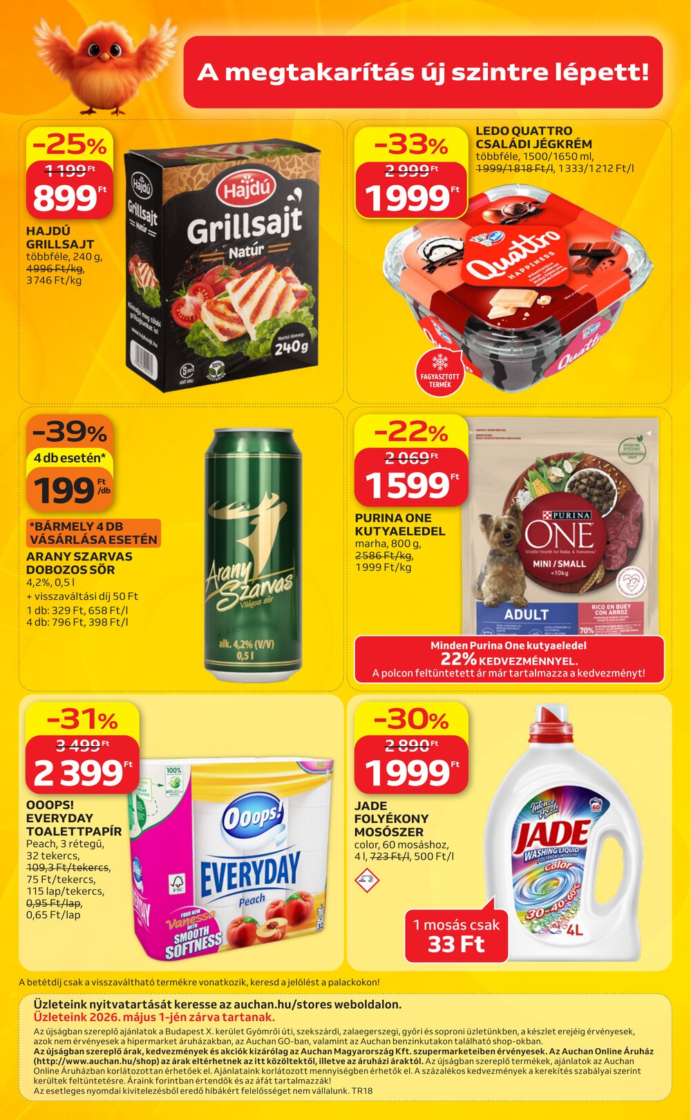 Auchan akciós újság 2026.04.30-tól - 12. oldal.