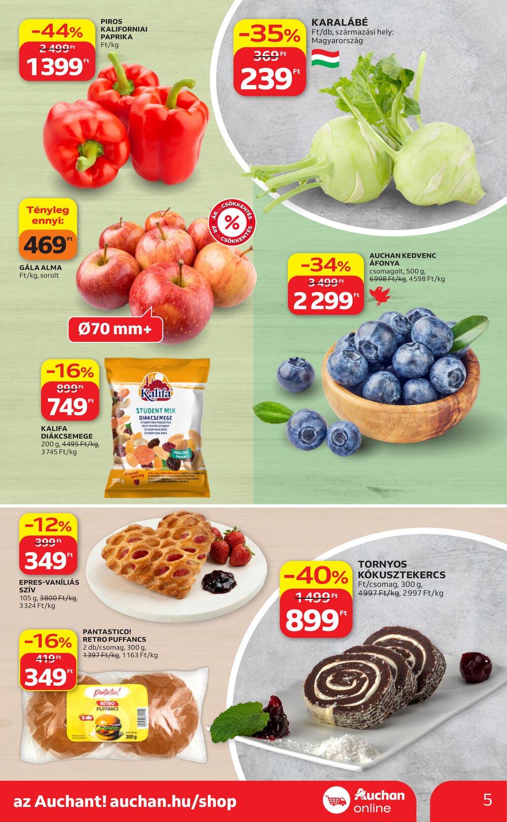 Auchan akciós újság 2026.04.30-tól - 5. oldal.