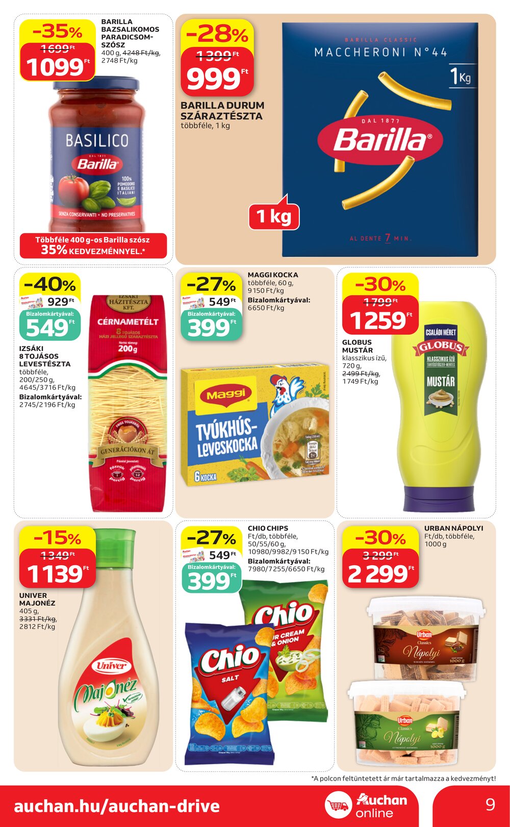 Auchan akciós újság 2026.04.30-tól - 9. oldal.