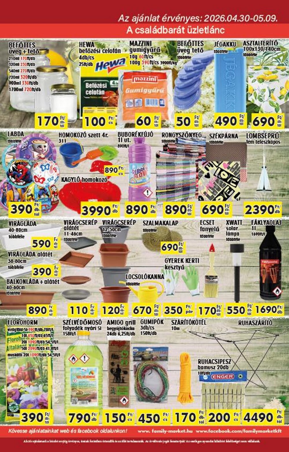 Family Market akciós újság 2026.04.30-tól - 3. oldal.