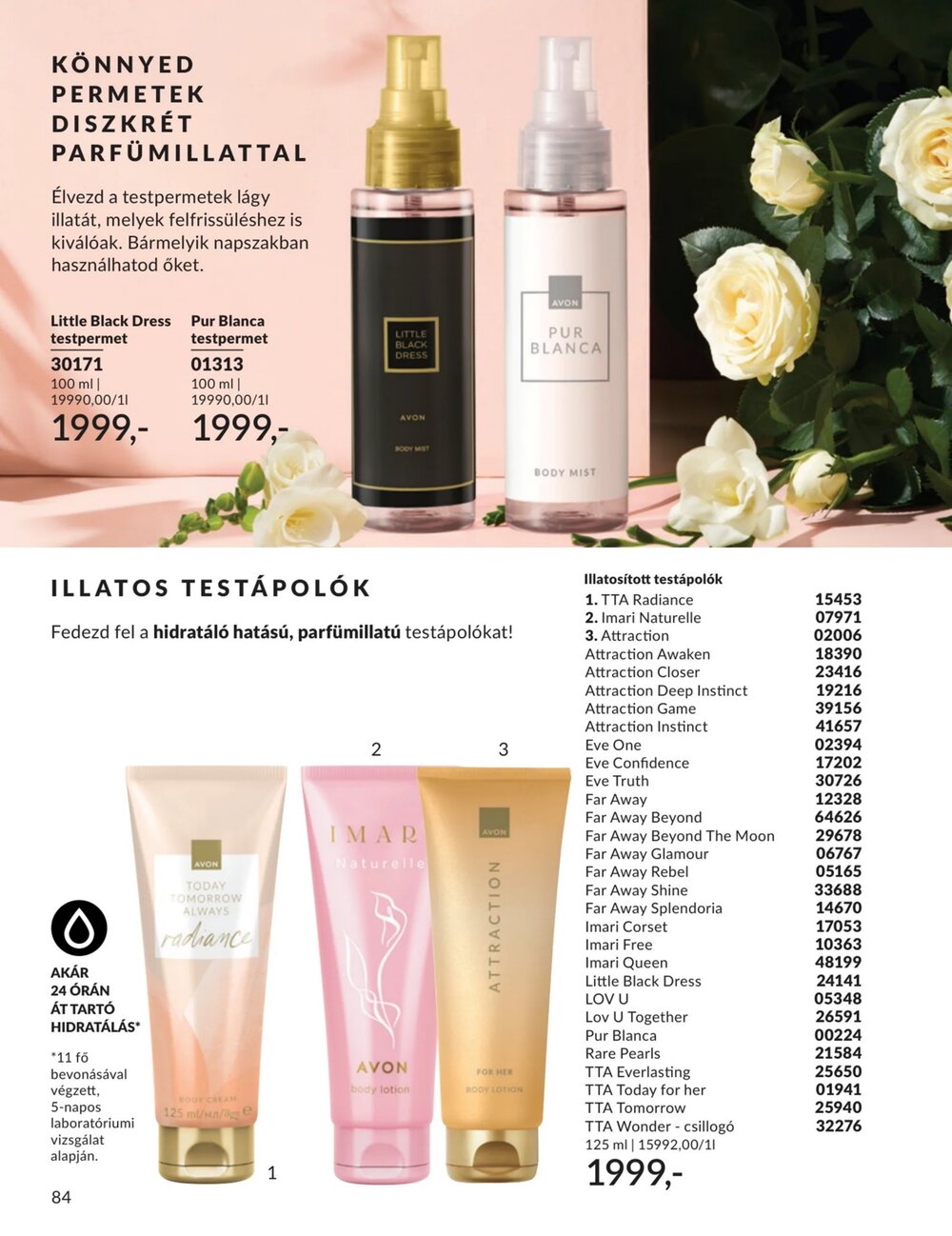 Avon akciós újság 2026.05.01-től - 84. oldal.