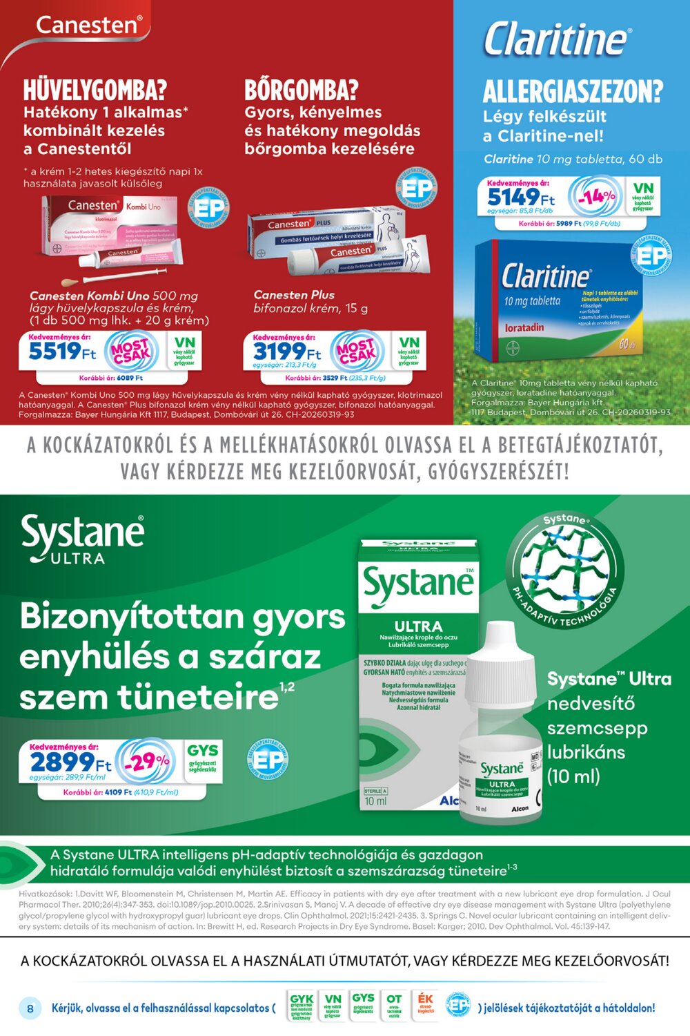 Gyöngy Patikák akciós újság 2026.05.01-től - 8. oldal.