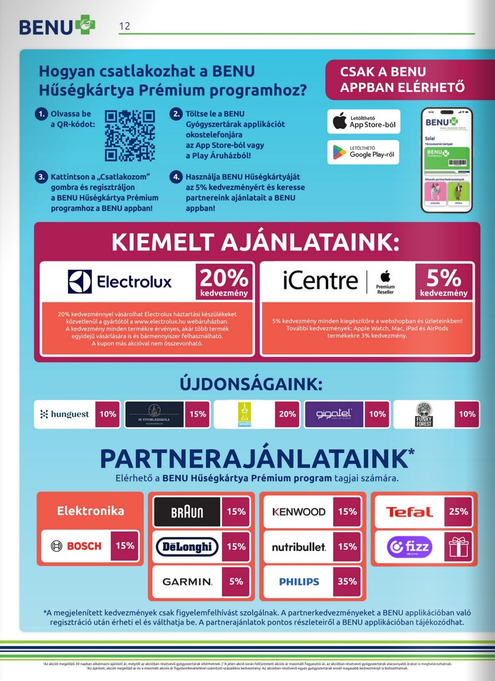 BENU Gyógyszertárak akciós újság 2026.05.01-től - 12. oldal.