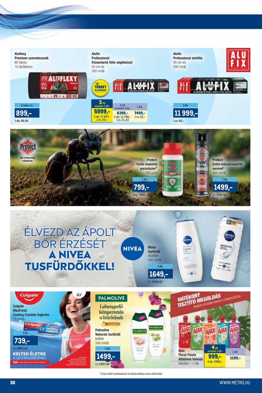 METRO akciós újság 2026.05.02-től - 30. oldal.