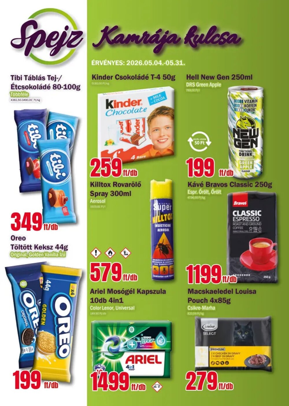Full Diszkont akciós újság 2026.05.04-től - 1. oldal.