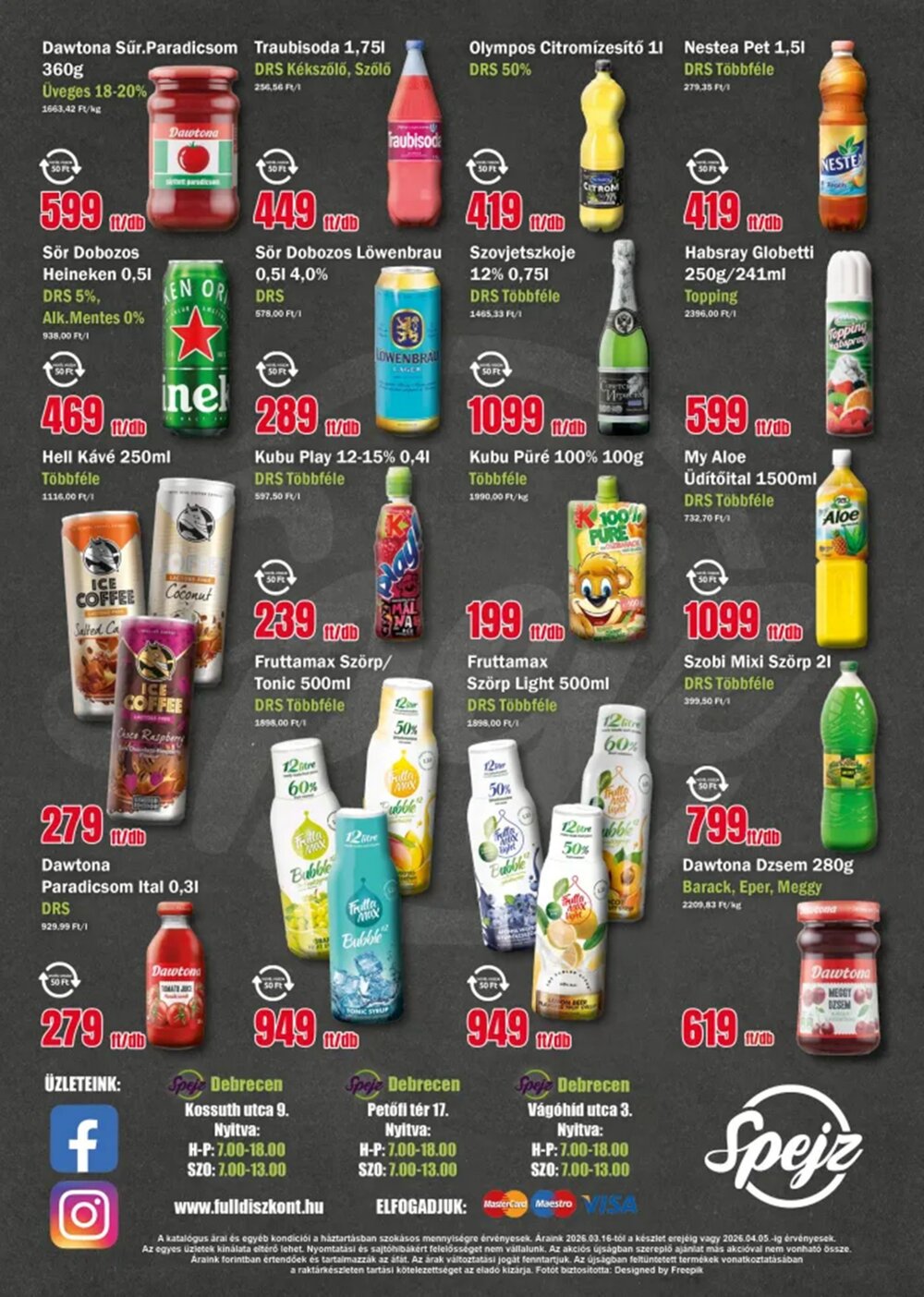 Full Diszkont akciós újság 2026.05.04-től - 4. oldal.