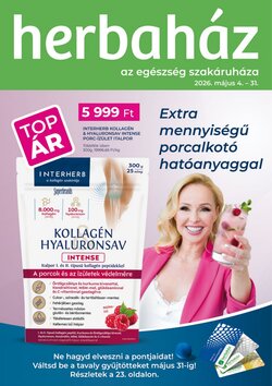 Herbaház akciós újság 2026.05.04-től