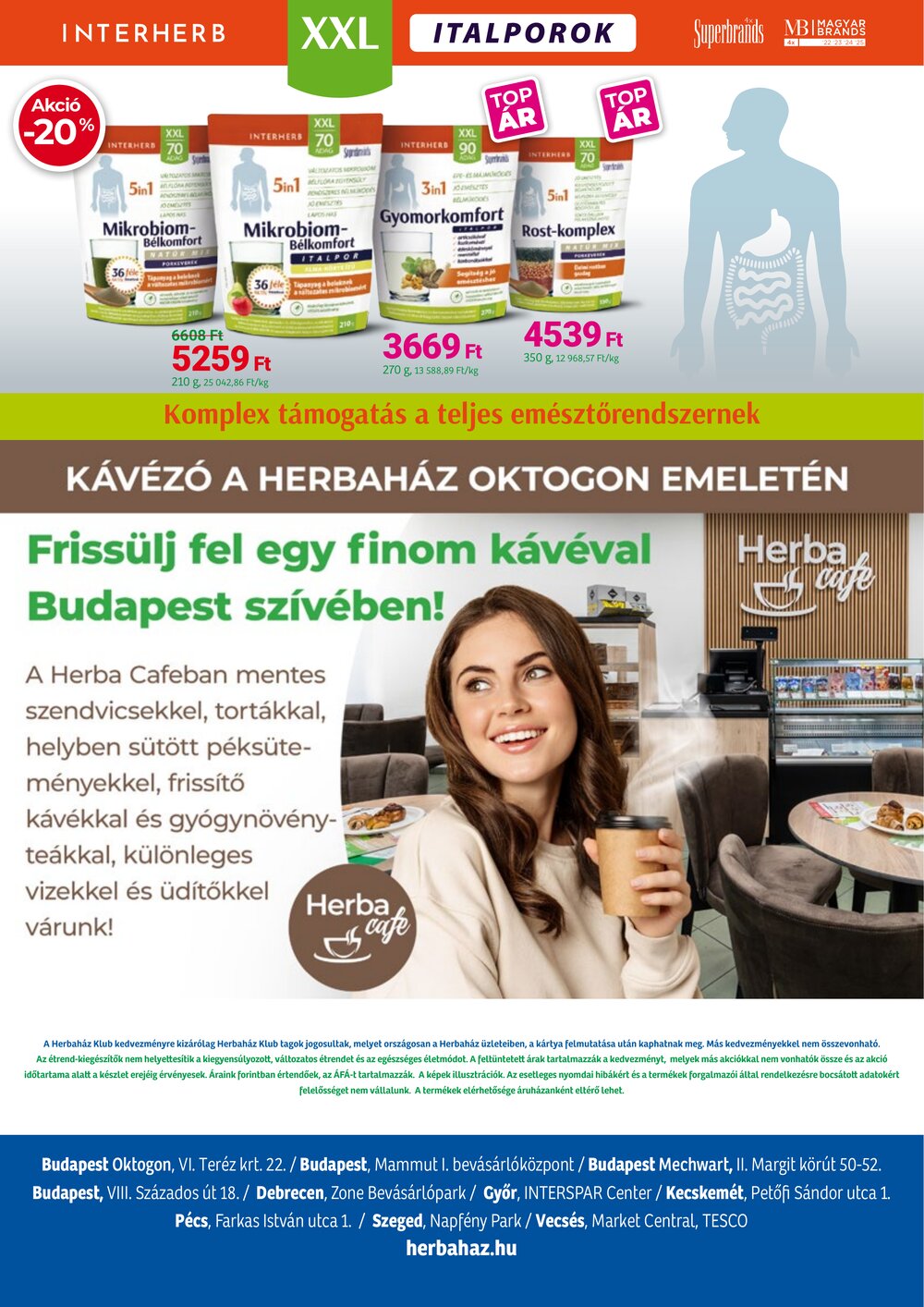 Herbaház akciós újság 2026.05.04-től - 24. oldal.