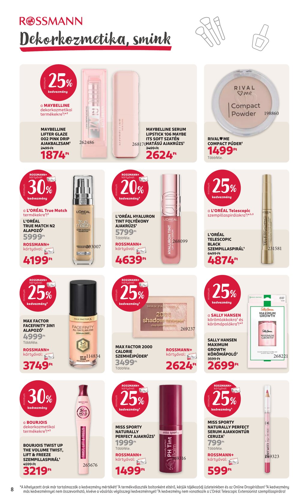 Rossmann akciós újság 2026.05.04-től - 10. oldal.