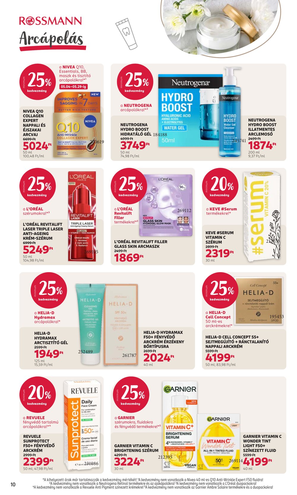Rossmann akciós újság 2026.05.04-től - 12. oldal.