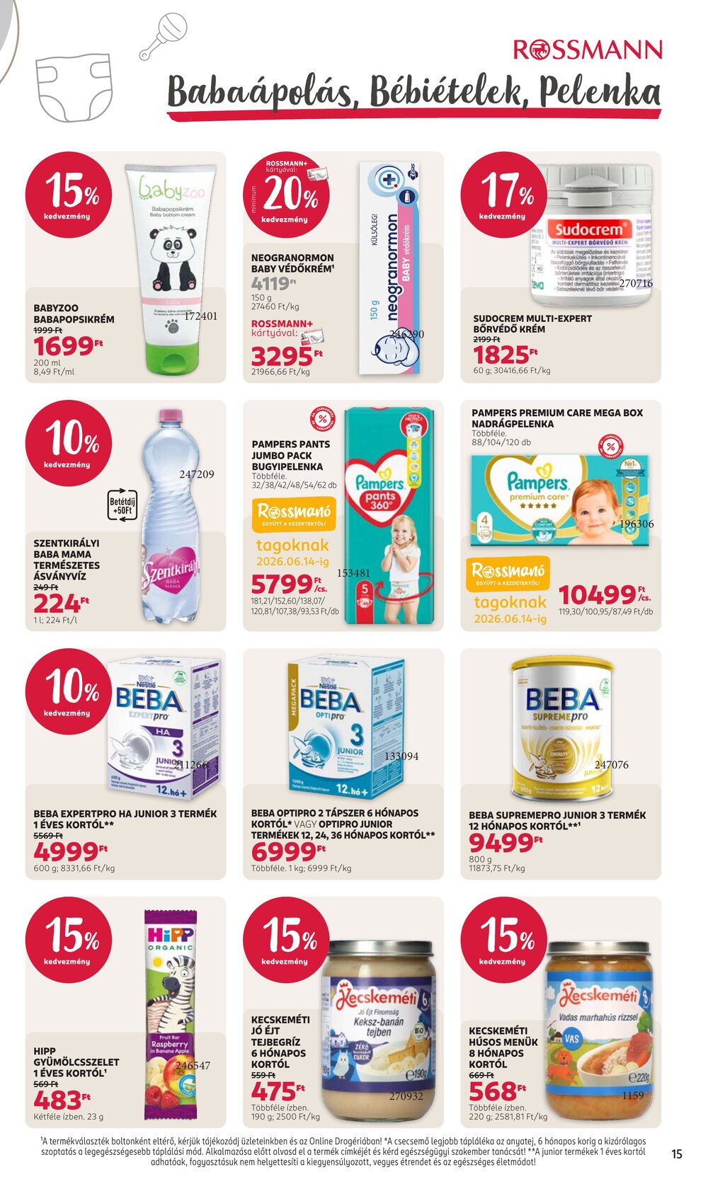 Rossmann akciós újság 2026.05.04-től - 17. oldal.