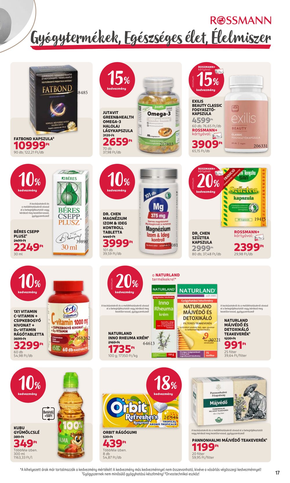 Rossmann akciós újság 2026.05.04-től - 19. oldal.