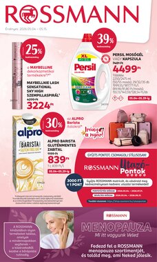 Rossmann akciós újság 2026.05.04-től