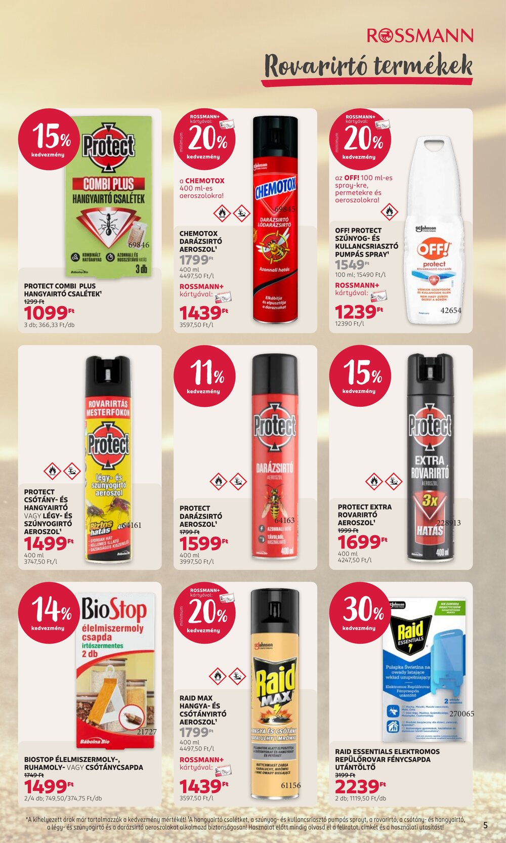 Rossmann akciós újság 2026.05.04-től - 5. oldal.