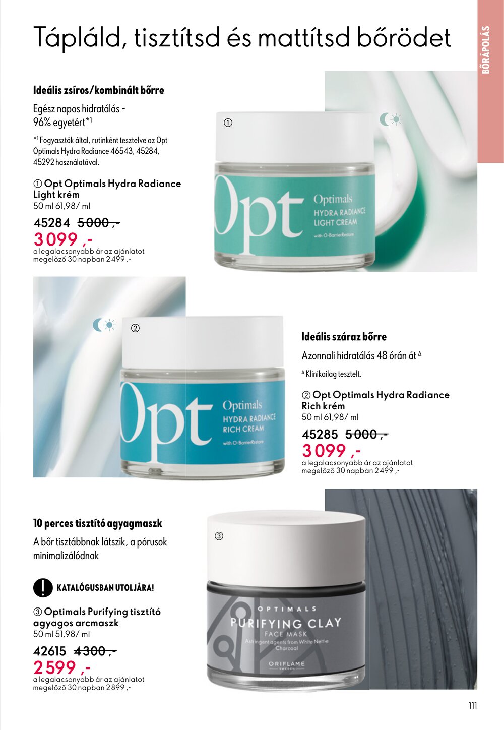Oriflame akciós újság 2026.05.06-tól - 111. oldal.