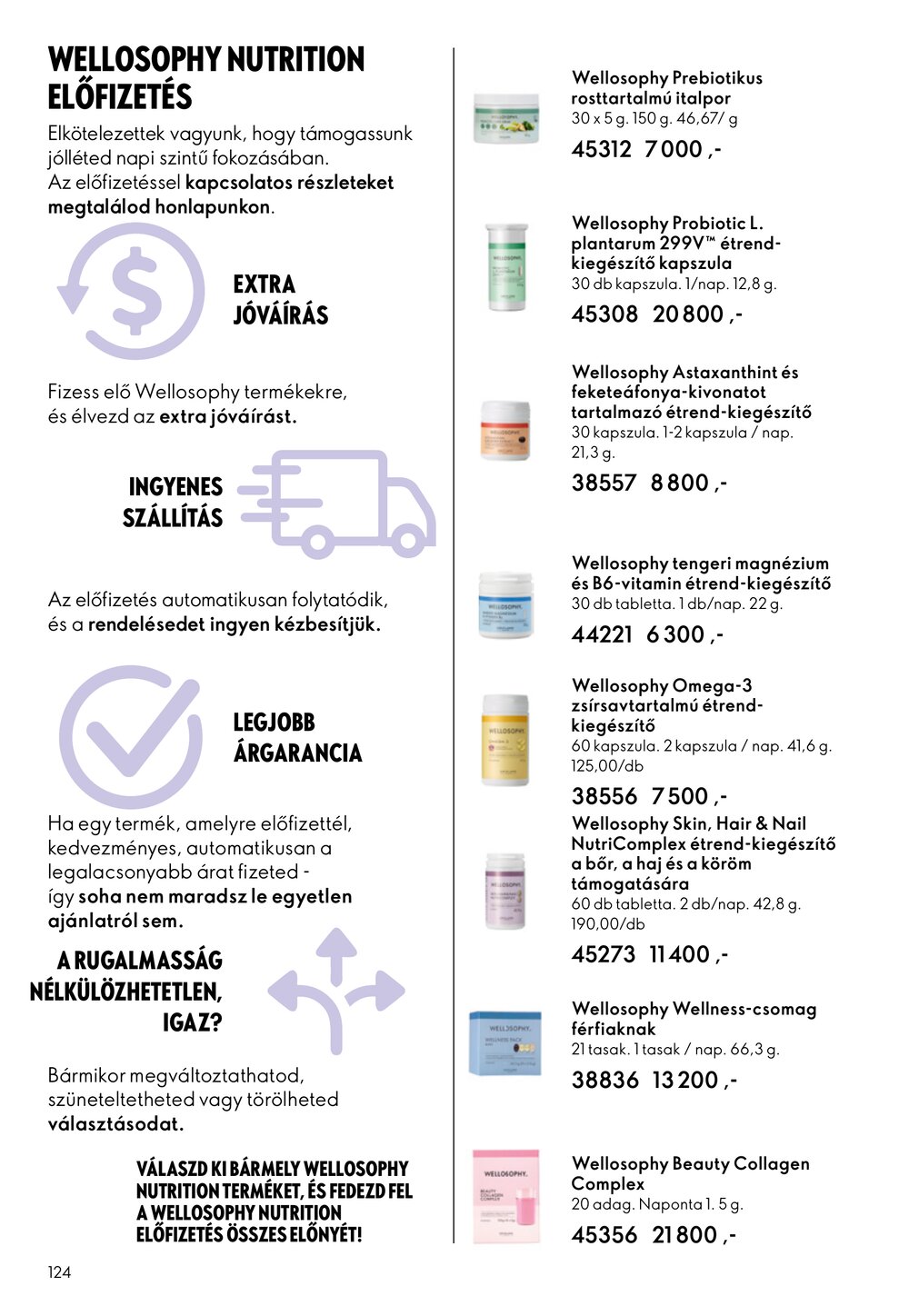 Oriflame akciós újság 2026.05.06-tól - 124. oldal.