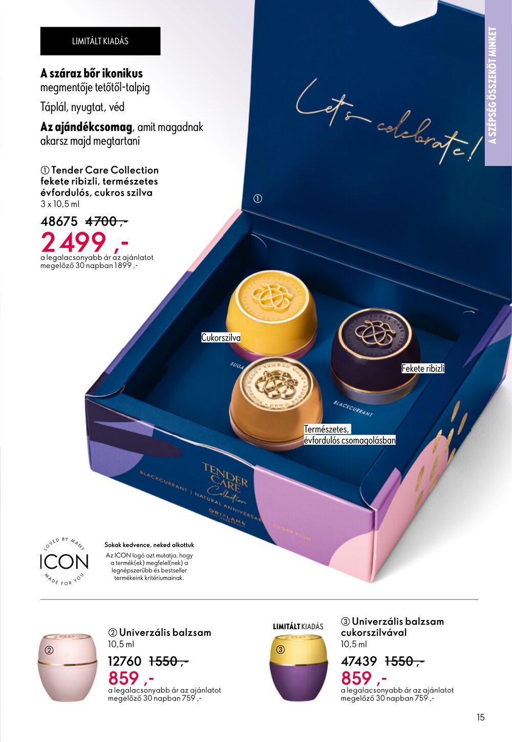Oriflame akciós újság 2026.05.06-tól - 15. oldal.