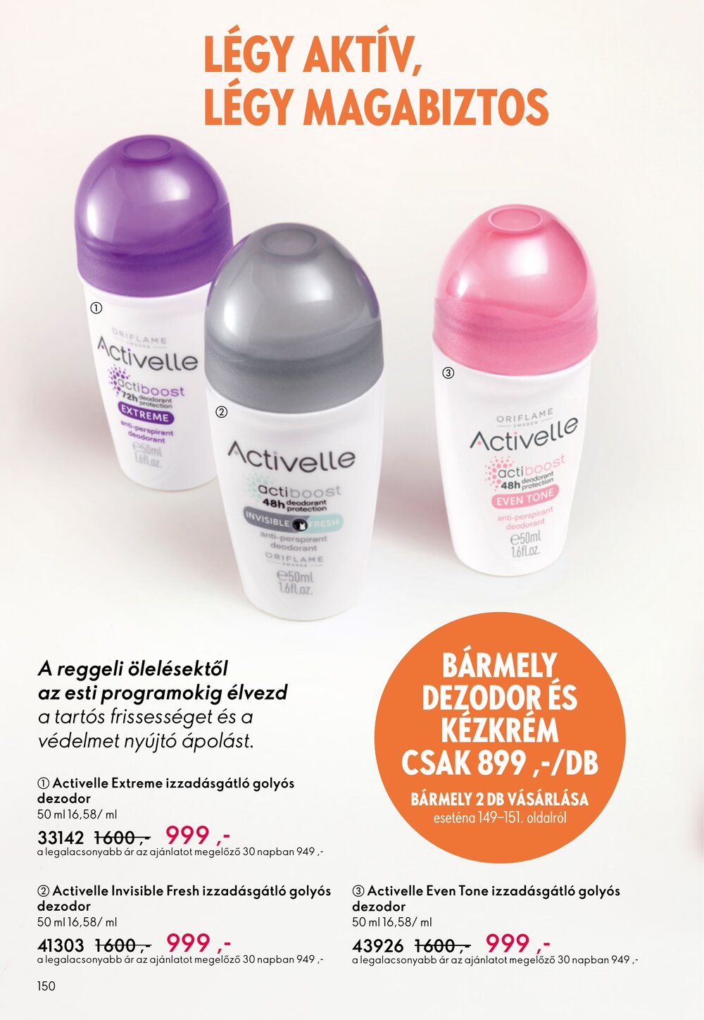 Oriflame akciós újság 2026.05.06-tól - 150. oldal.