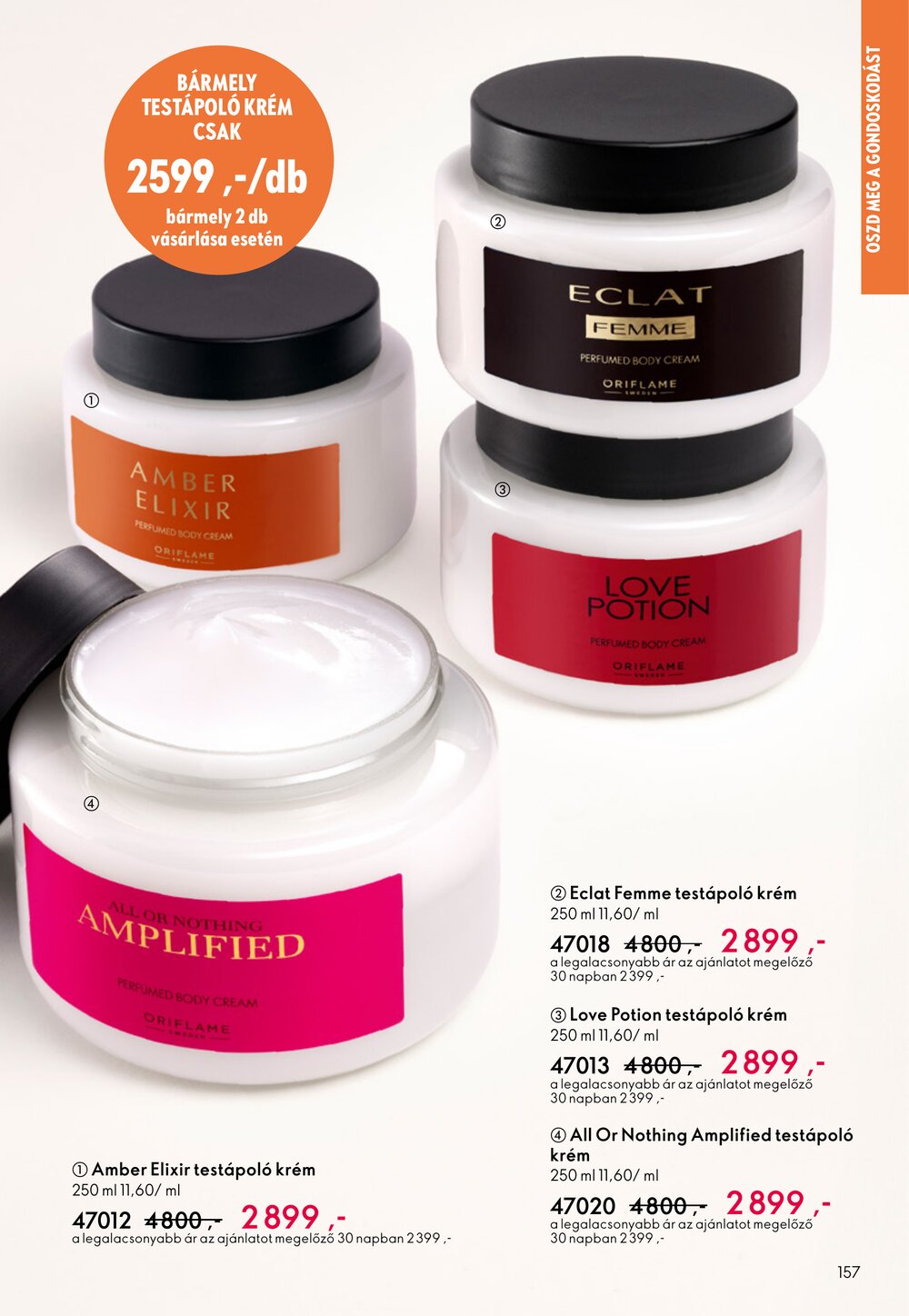 Oriflame akciós újság 2026.05.06-tól - 157. oldal.