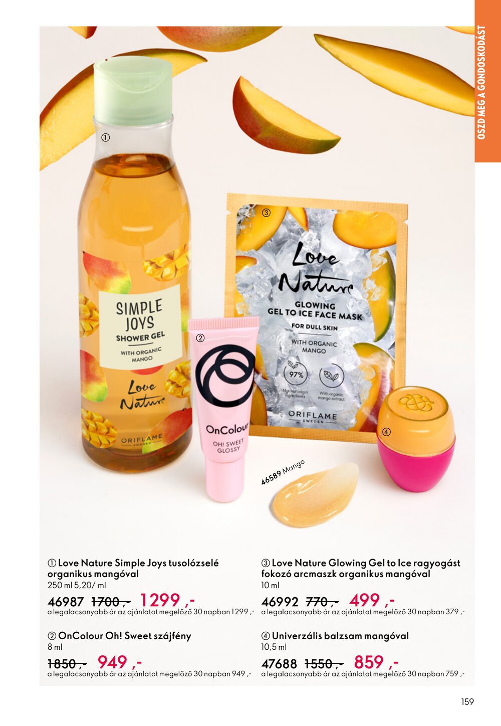 Oriflame akciós újság 2026.05.06-tól - 159. oldal.