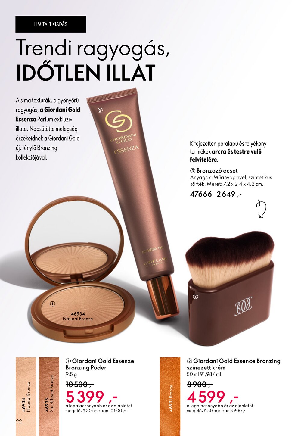 Oriflame akciós újság 2026.05.06-tól - 22. oldal.