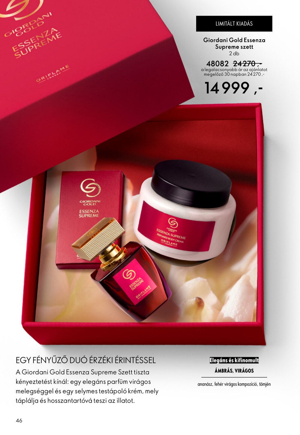 Oriflame akciós újság 2026.05.06-tól - 46. oldal.