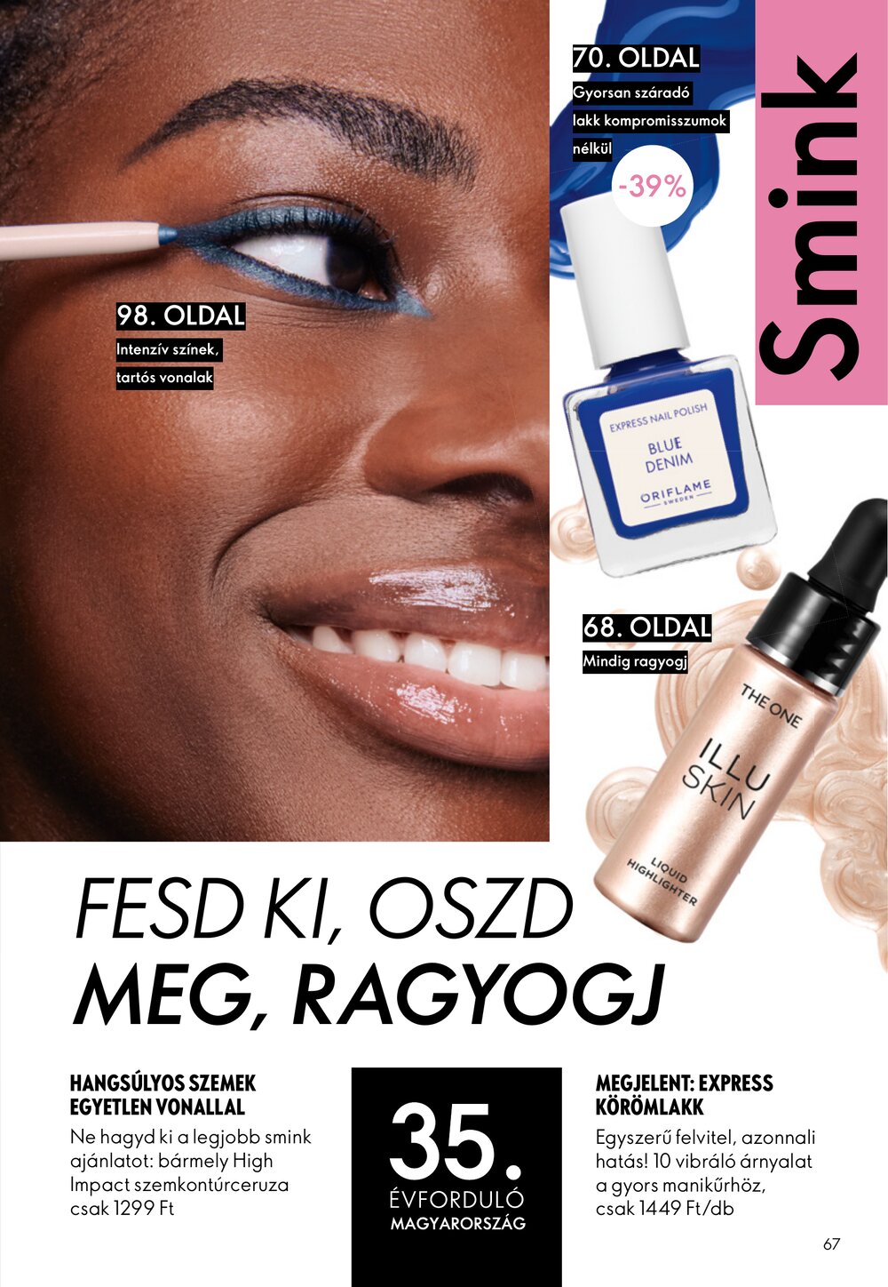 Oriflame akciós újság 2026.05.06-tól - 67. oldal.