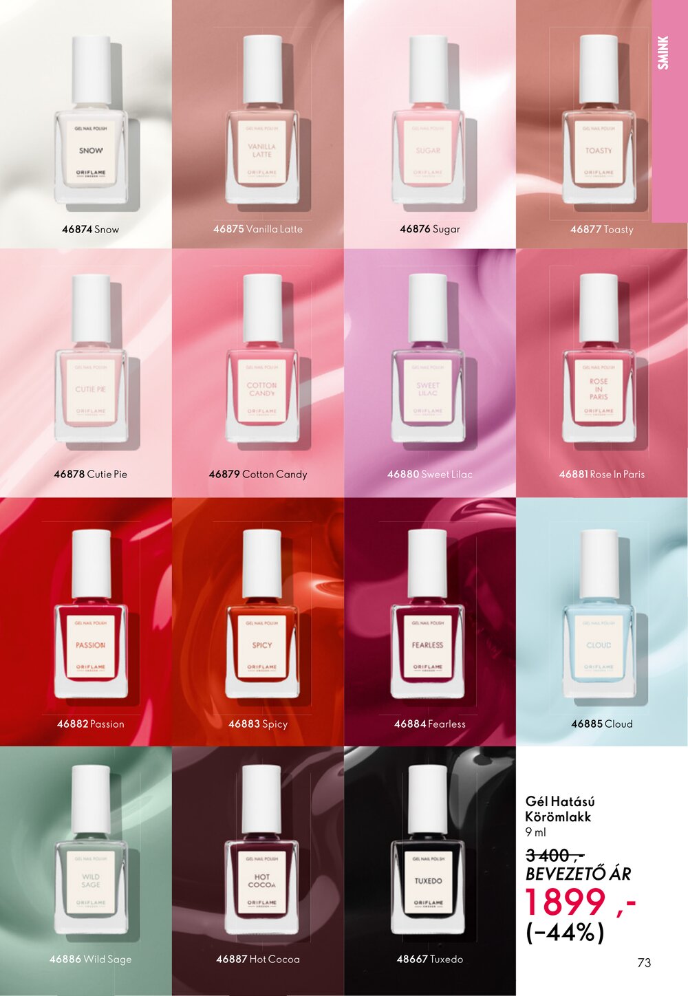 Oriflame akciós újság 2026.05.06-tól - 73. oldal.