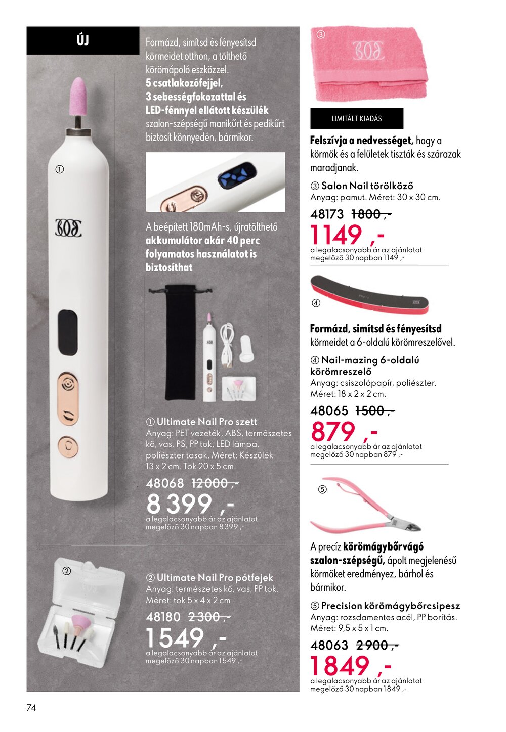 Oriflame akciós újság 2026.05.06-tól - 74. oldal.