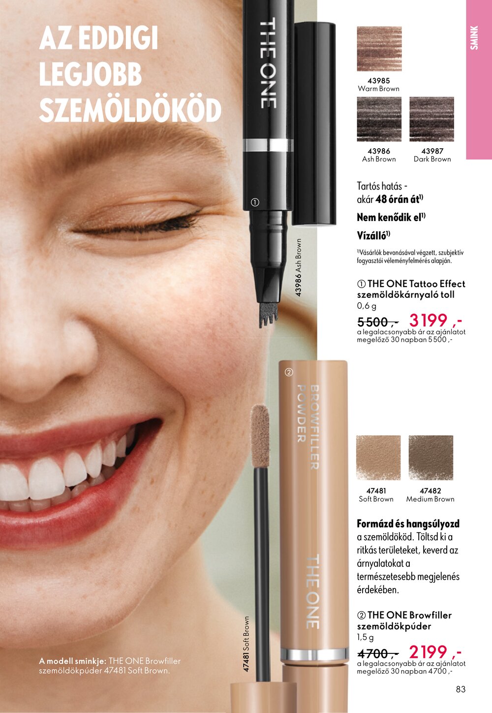 Oriflame akciós újság 2026.05.06-tól - 83. oldal.