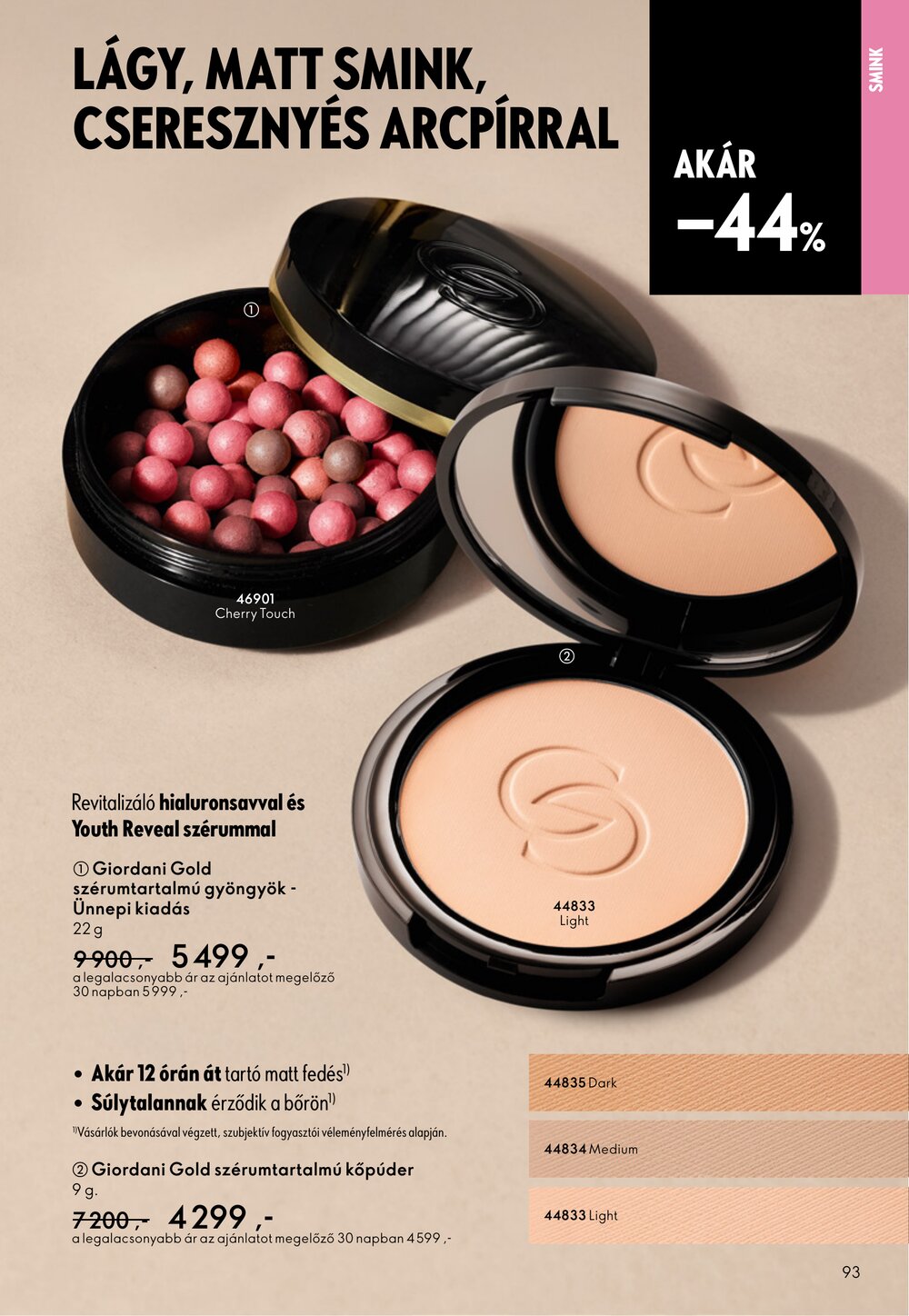 Oriflame akciós újság 2026.05.06-tól - 93. oldal.