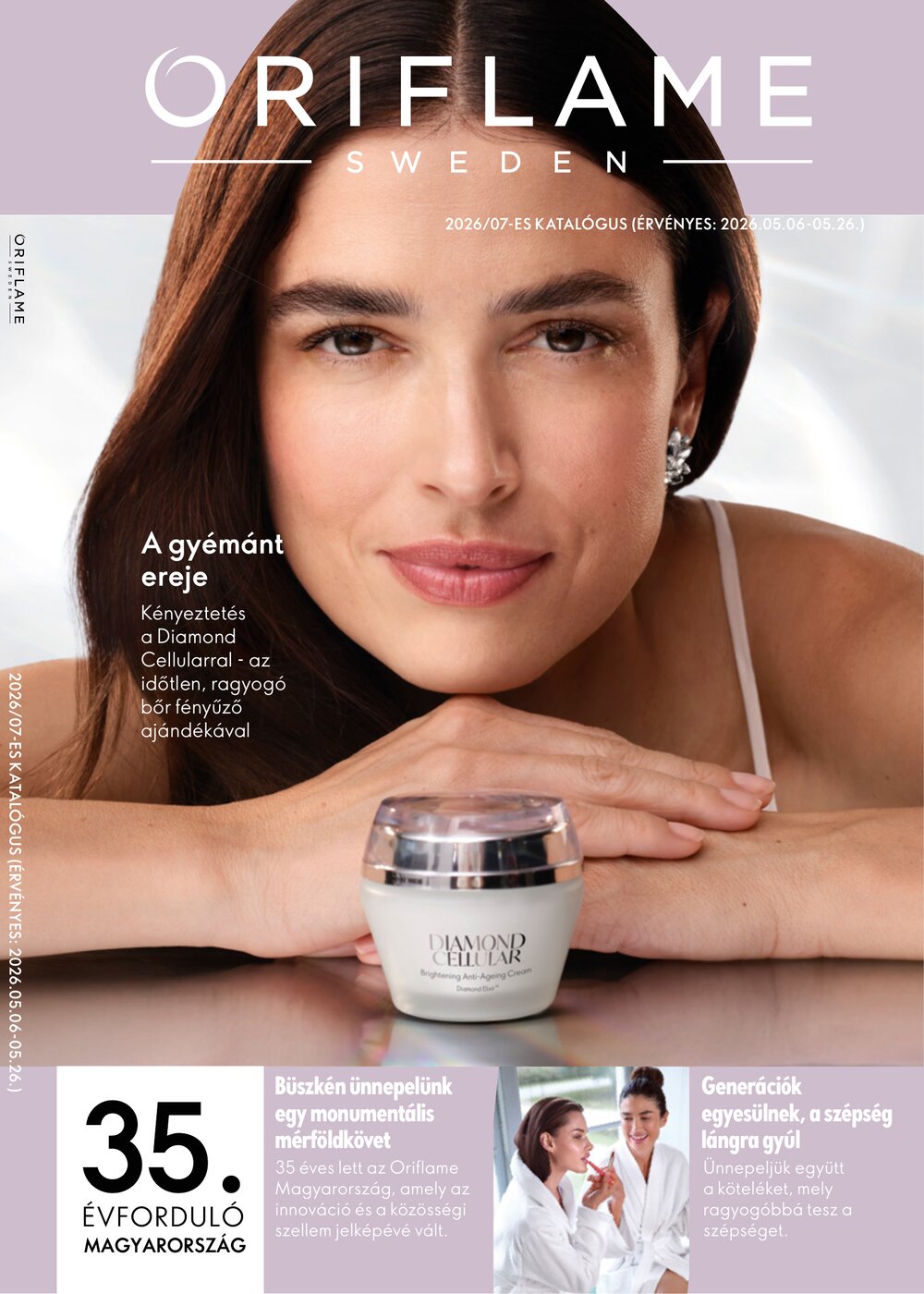 Oriflame akciós újság 2026.05.06-tól - 1. oldal.