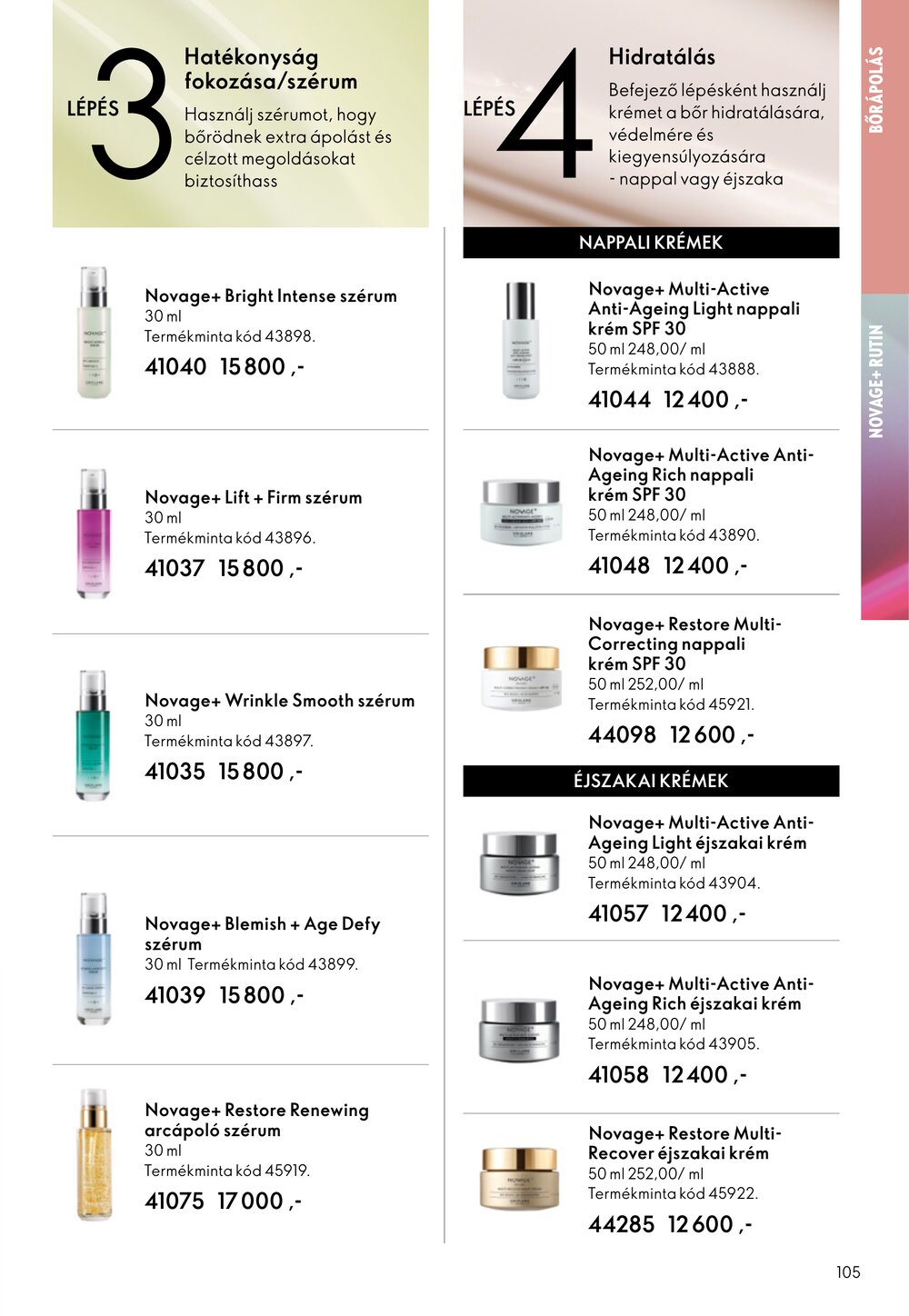 Oriflame akciós újság 2026.05.06-tól - 105. oldal.