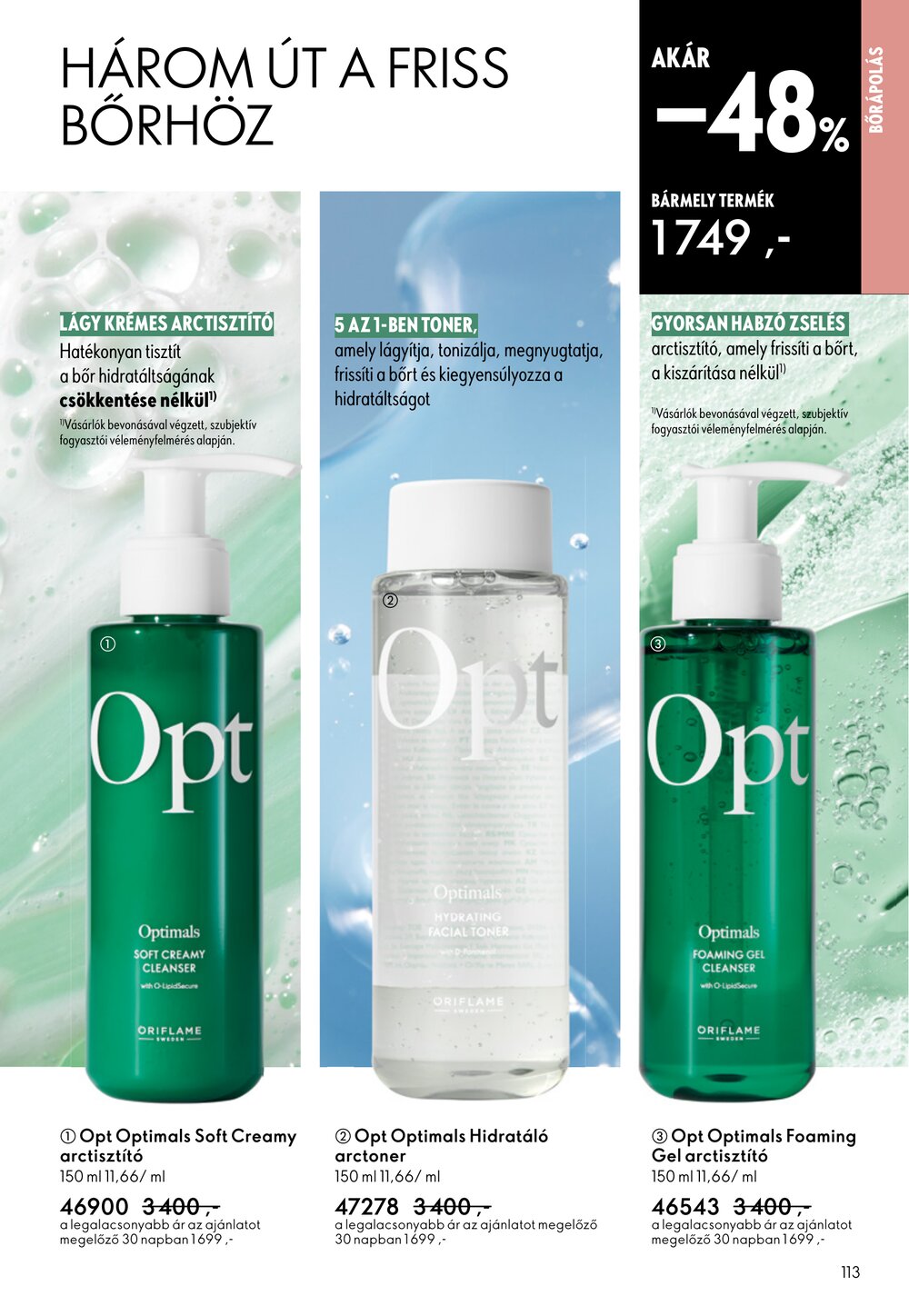 Oriflame akciós újság 2026.05.06-tól - 113. oldal.
