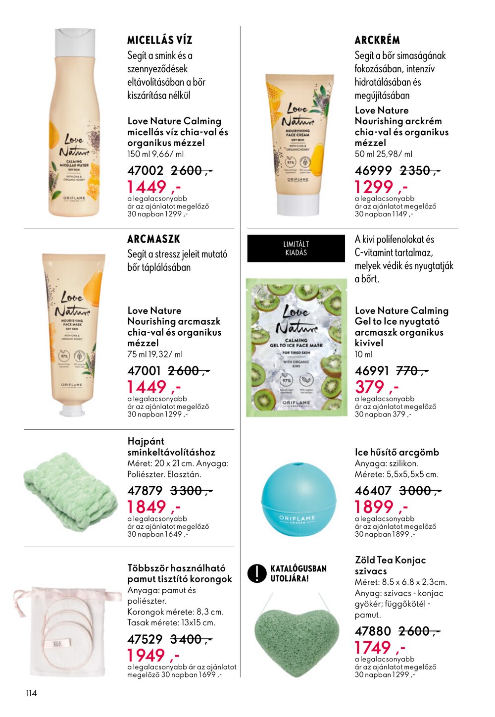 Oriflame akciós újság 2026.05.06-tól - 114. oldal.