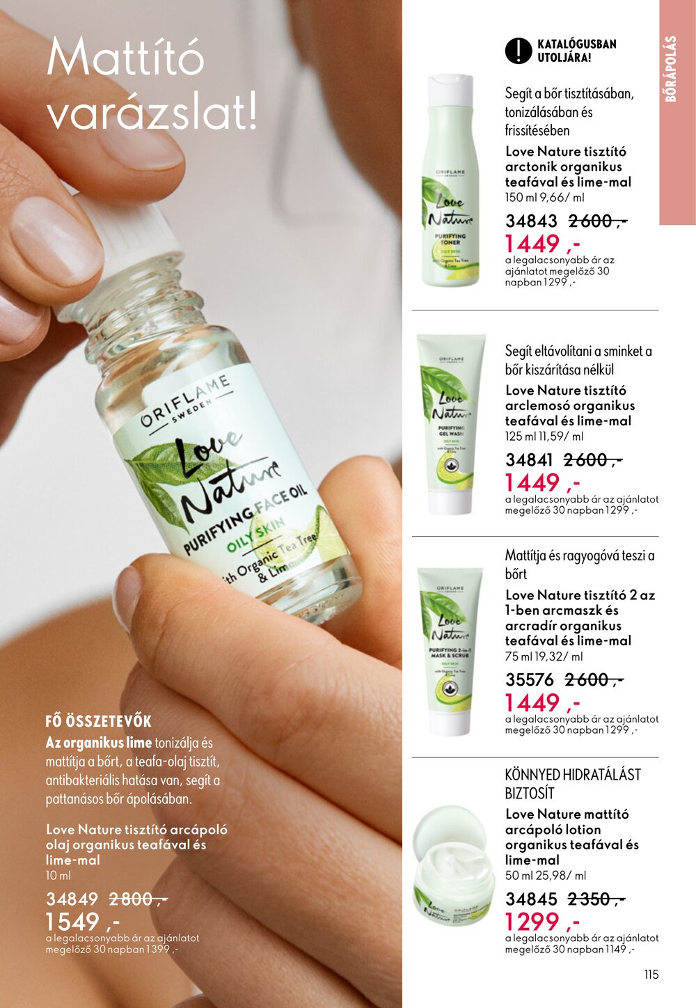 Oriflame akciós újság 2026.05.06-tól - 115. oldal.