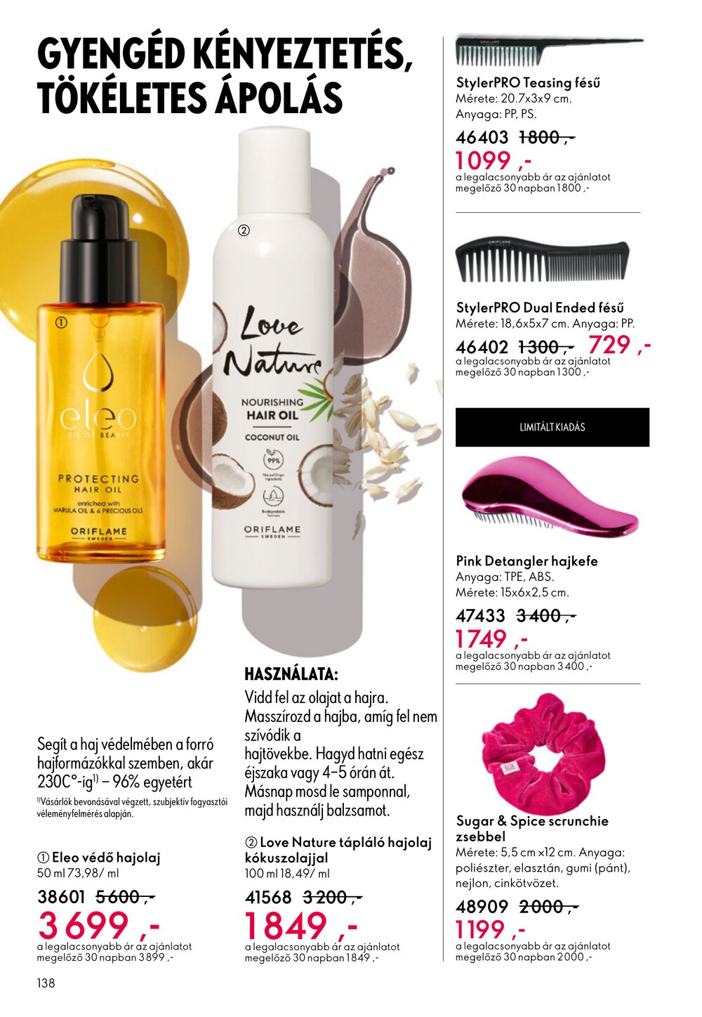 Oriflame akciós újság 2026.05.06-tól - 138. oldal.