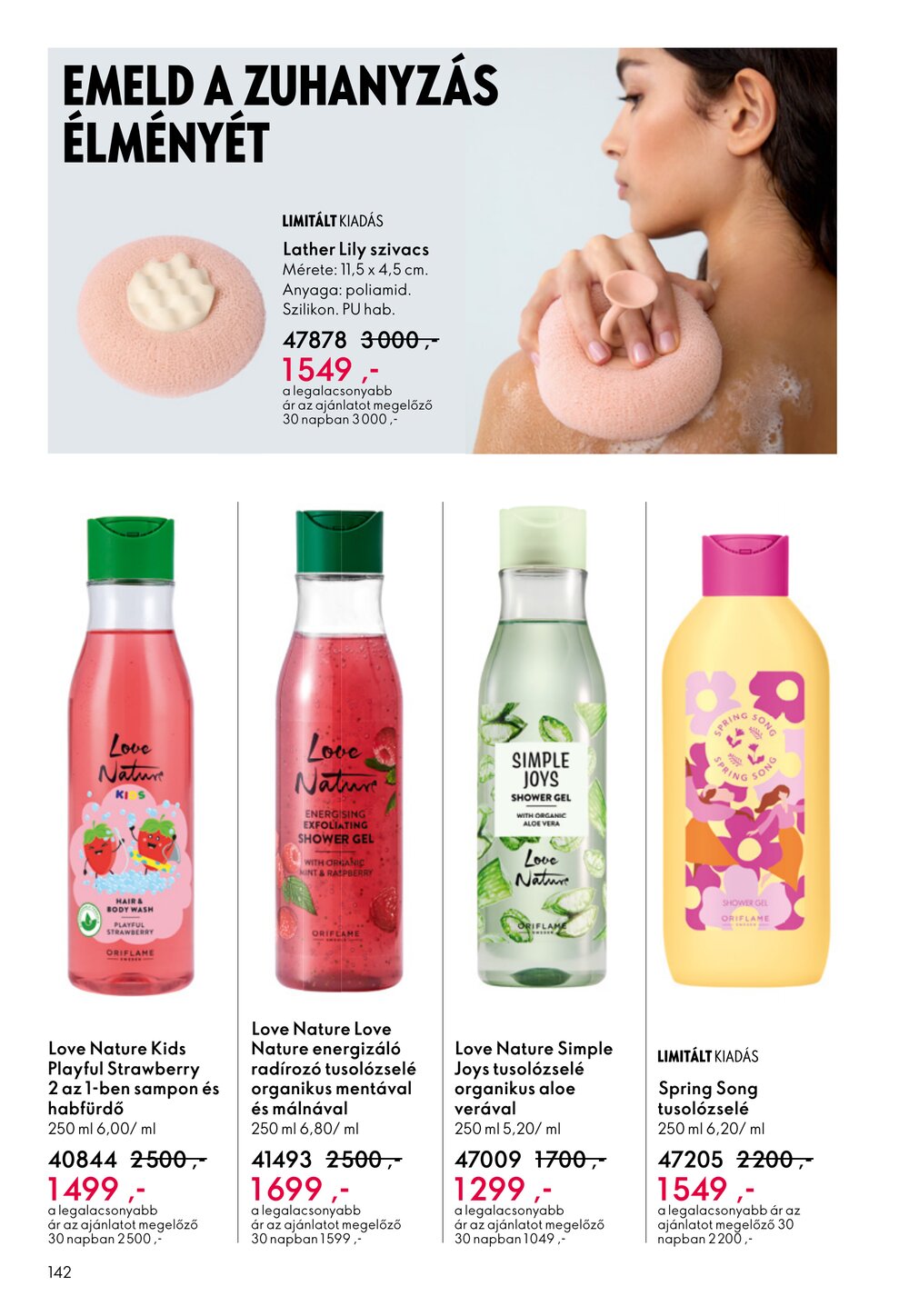Oriflame akciós újság 2026.05.06-tól - 142. oldal.