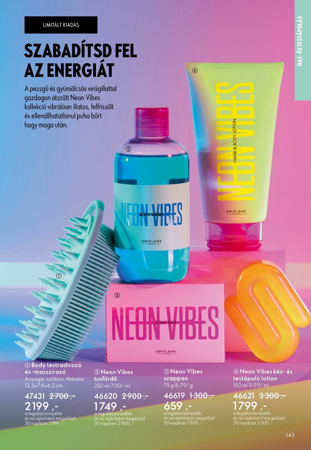 Oriflame akciós újság 2026.05.06-tól - 143. oldal.