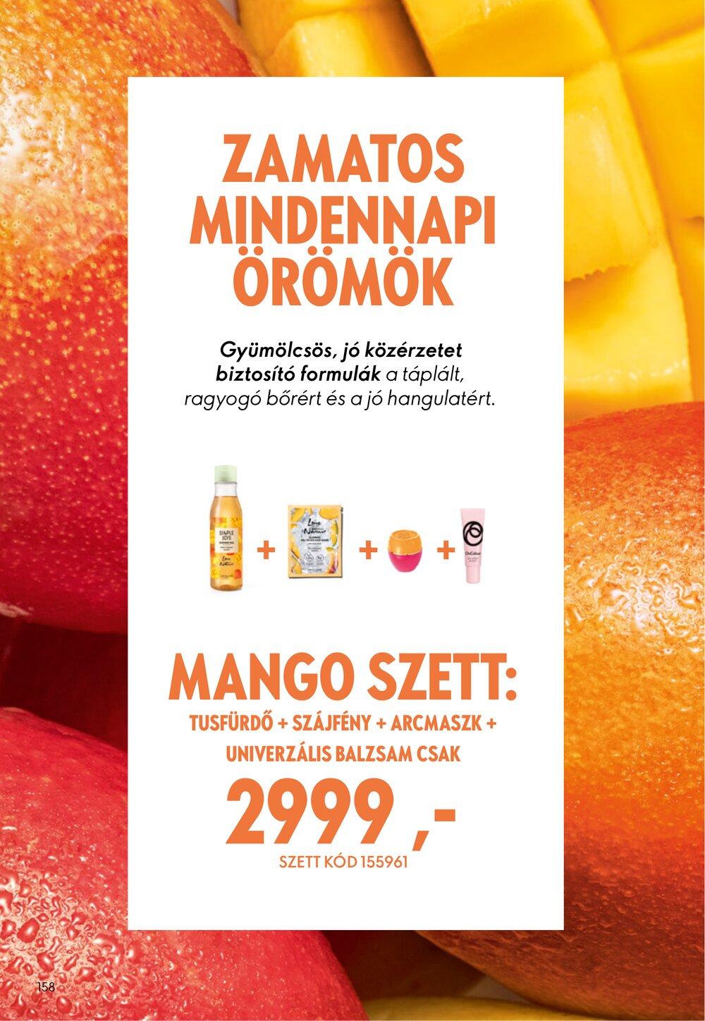 Oriflame akciós újság 2026.05.06-tól - 158. oldal.