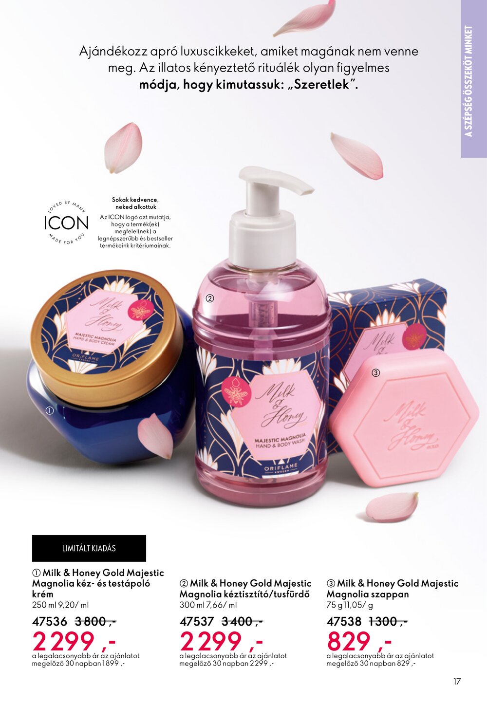 Oriflame akciós újság 2026.05.06-tól - 17. oldal.