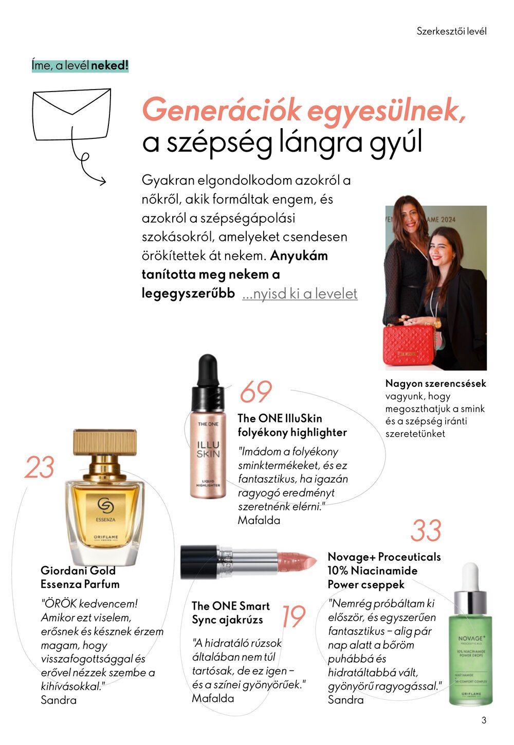 Oriflame akciós újság 2026.05.06-tól - 3. oldal.