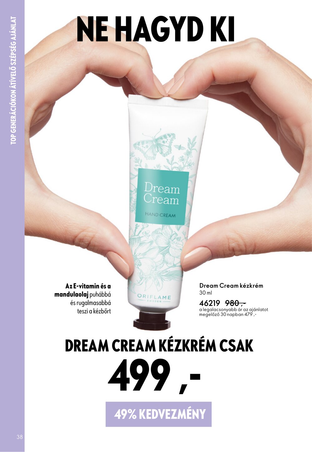 Oriflame akciós újság 2026.05.06-tól - 38. oldal.