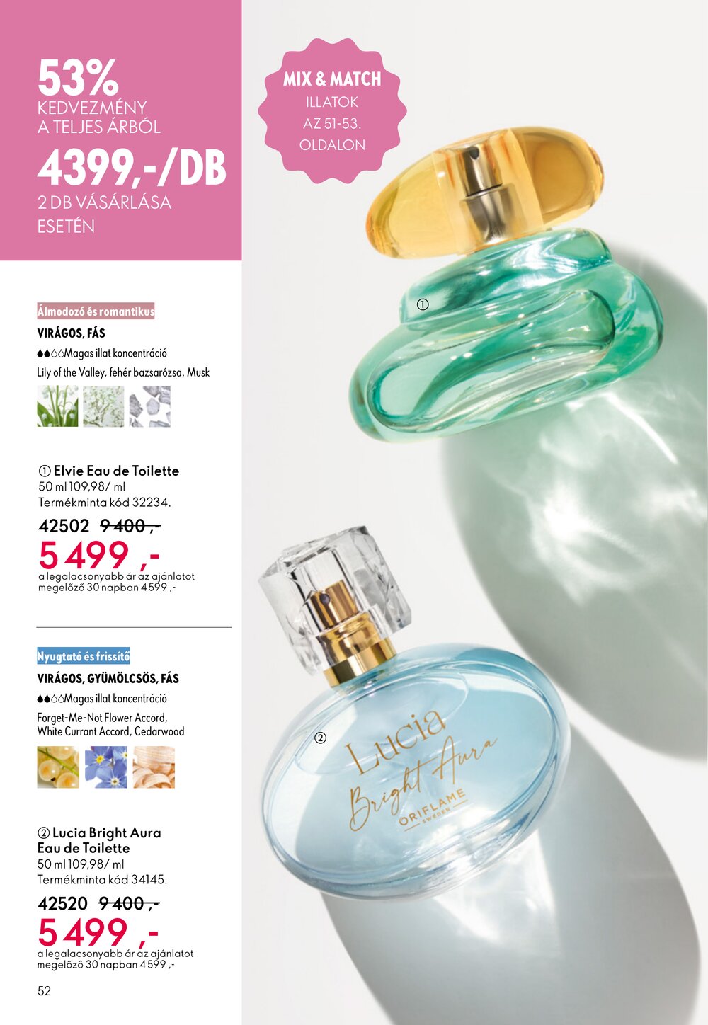 Oriflame akciós újság 2026.05.06-tól - 52. oldal.