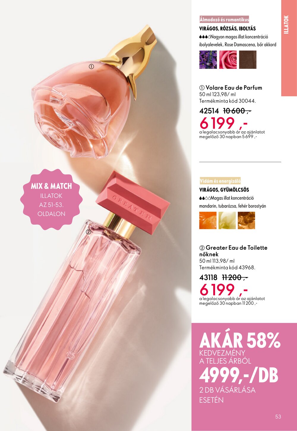 Oriflame akciós újság 2026.05.06-tól - 53. oldal.