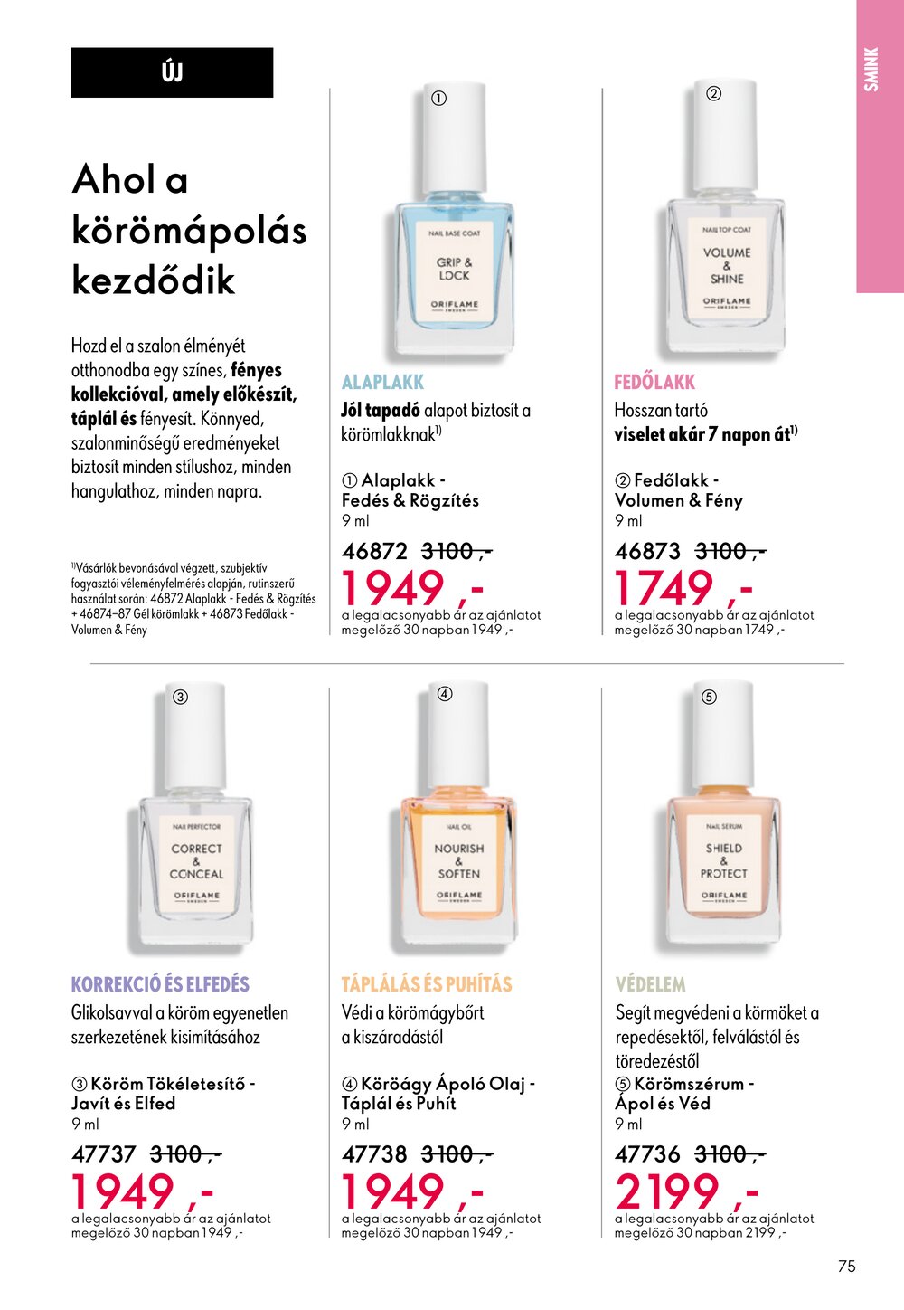 Oriflame akciós újság 2026.05.06-tól - 75. oldal.