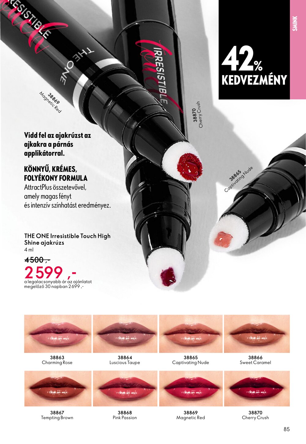 Oriflame akciós újság 2026.05.06-tól - 85. oldal.